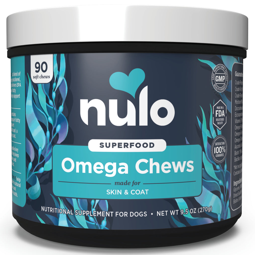 Nulo Superfood Omega Soft Chew Supplement For Dogs