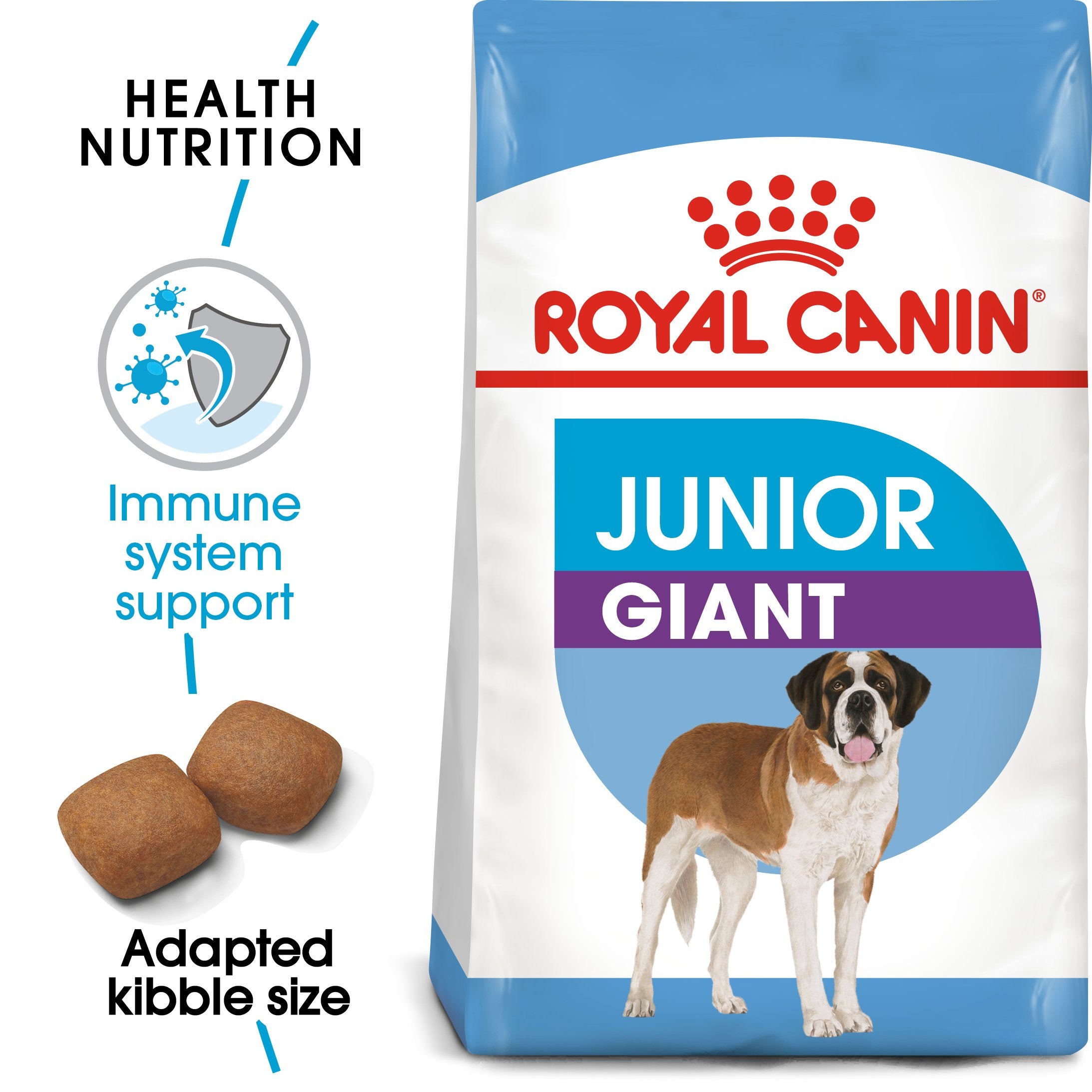Royal Canin Giant Junior (3.5 KG) - Dry food for giant dogs - Adults weight from 45 KG and over - from 8 months to 18\24 months