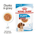Royal Canin Medium Puppy Wet Dog Food Chunks in Gravy