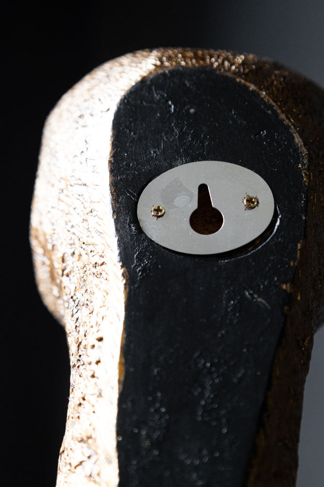 Antique Bronze Ostrich Wall Light