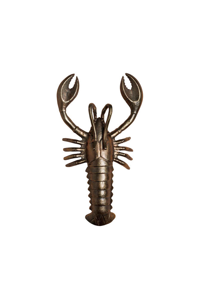 Brass-Effect Lobster Wall Light
