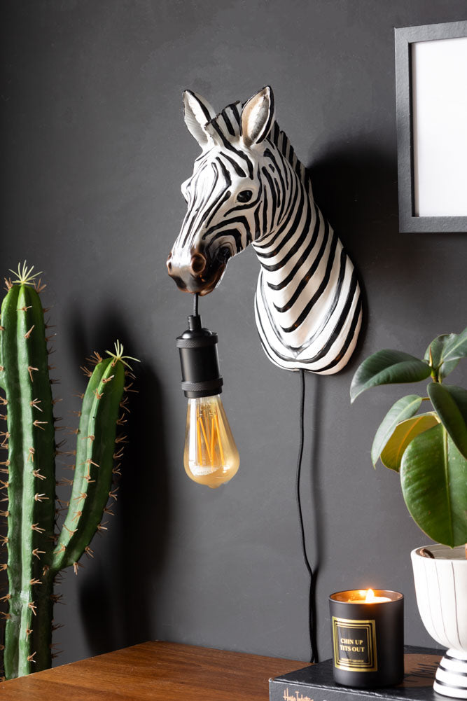 Zebra Wall Light